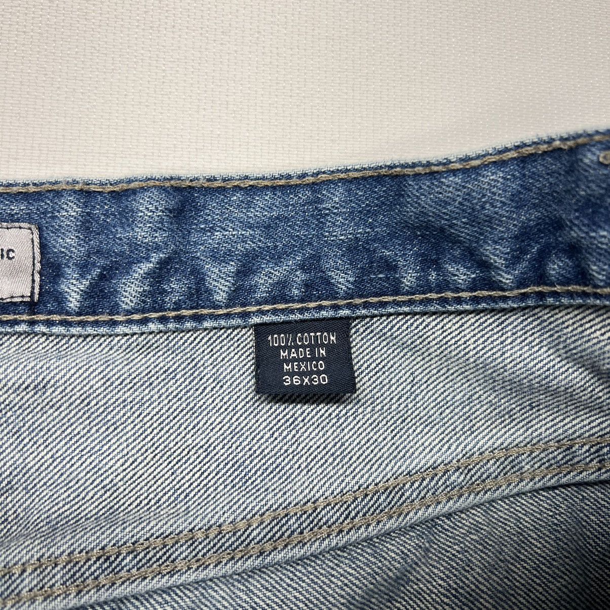 Izod × Vintage Izod Men Jeans Blue Relaxed Fit Straight Leg Denim Workwear Size US 36 / EU 52 - 13 Thumbnail