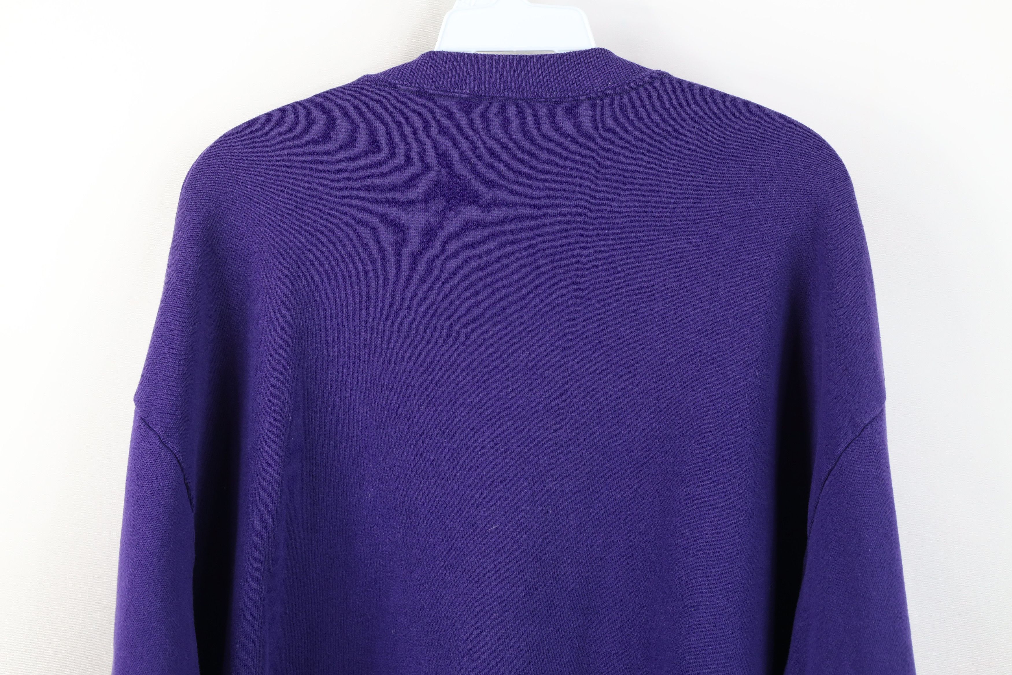 Vintage Vintage 90s Streetwear Christmas Cat Kitten Sweatshirt Size L / US 10 / IT 46 - 13 Thumbnail
