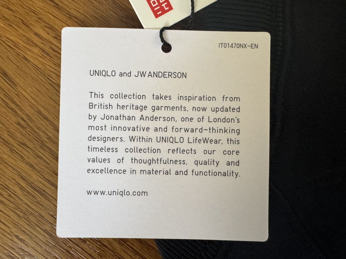 JW Anderson × Uniqlo Small JW Anderson Sweatshirt Navy Coat of Arms Crest Shirt Size US S / EU 44-46 / 1 - 15 Thumbnail