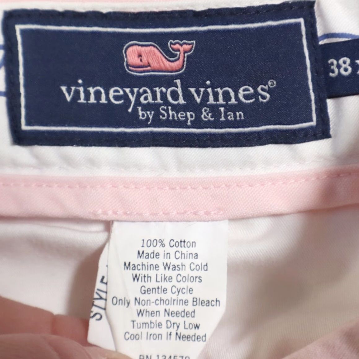 Vineyard Vines VINEYARD VINES Slim Fit Breaker Cotton Khaki Chino Pants Pink Men 38 Chino Pants Pink Mens Slim Fit Breaker Cotton Knit Chino Pants 38 Size US 38 / EU 54 - 6 Thumbnail