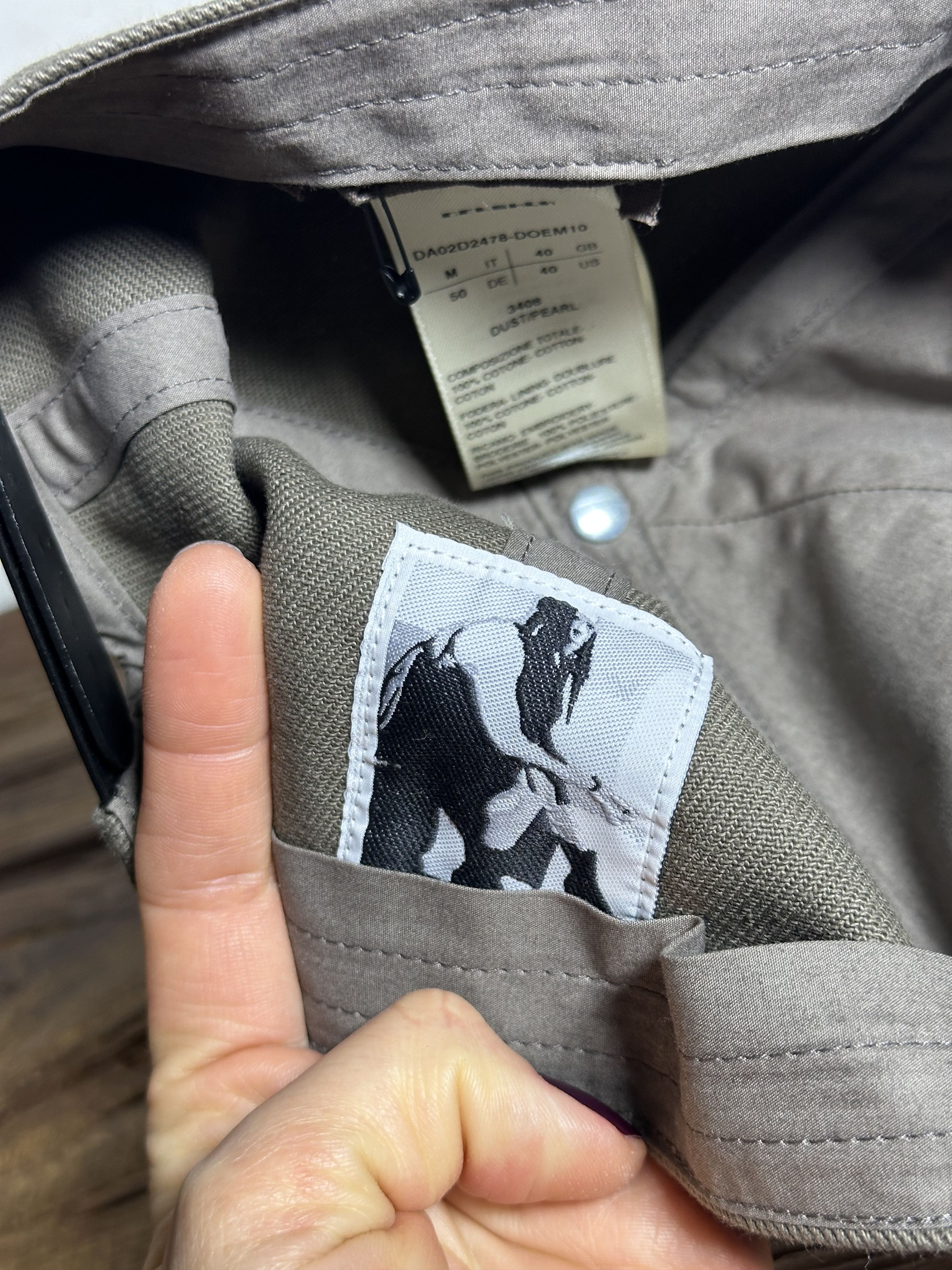 Rick Owens Drkshdw Rick Owens DRKSHDW Embroidered-Logo Cap Size ONE SIZE - 8 Thumbnail