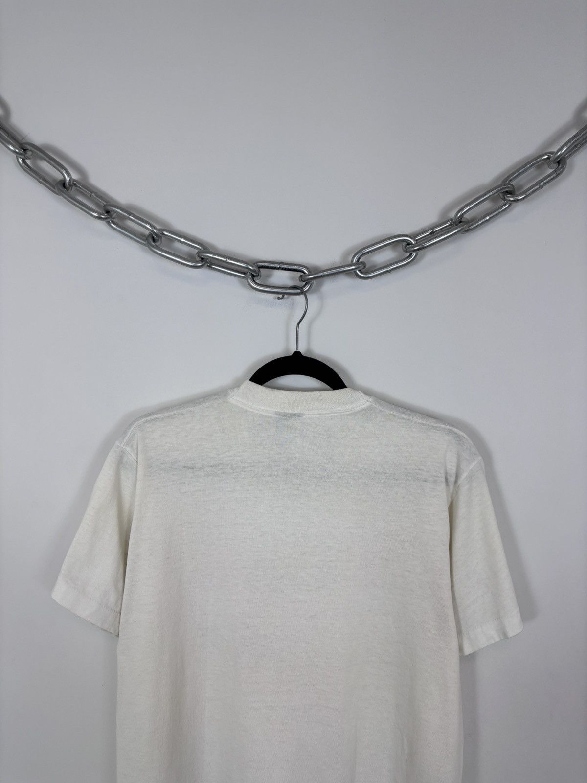 Vintage Vintage 1990s Kim’s Karate USA White Single Stitch T-Shirt Size US L / EU 52-54 / 3 - 14 Thumbnail