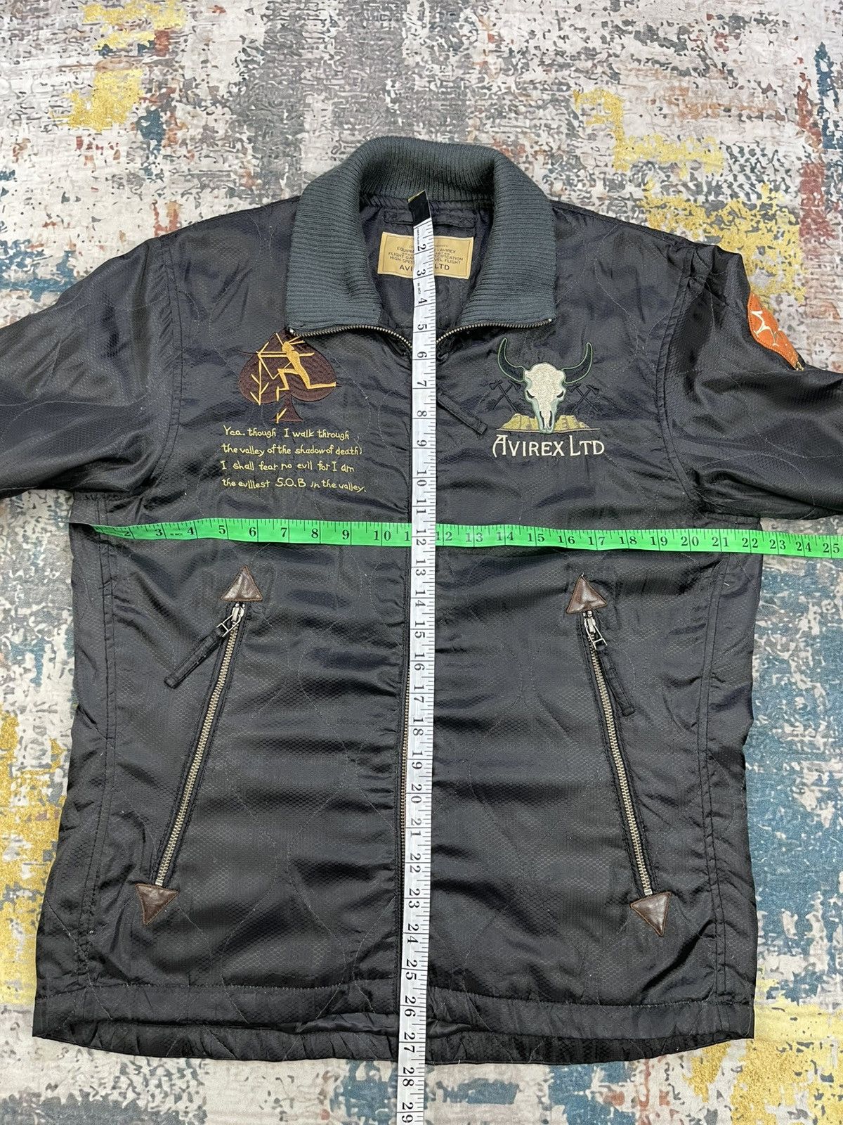Avirex Avirex Ltd Sukajan Souvenir Quilted Zipper Jacket Size US M / EU 48-50 / 2 - 10 Thumbnail