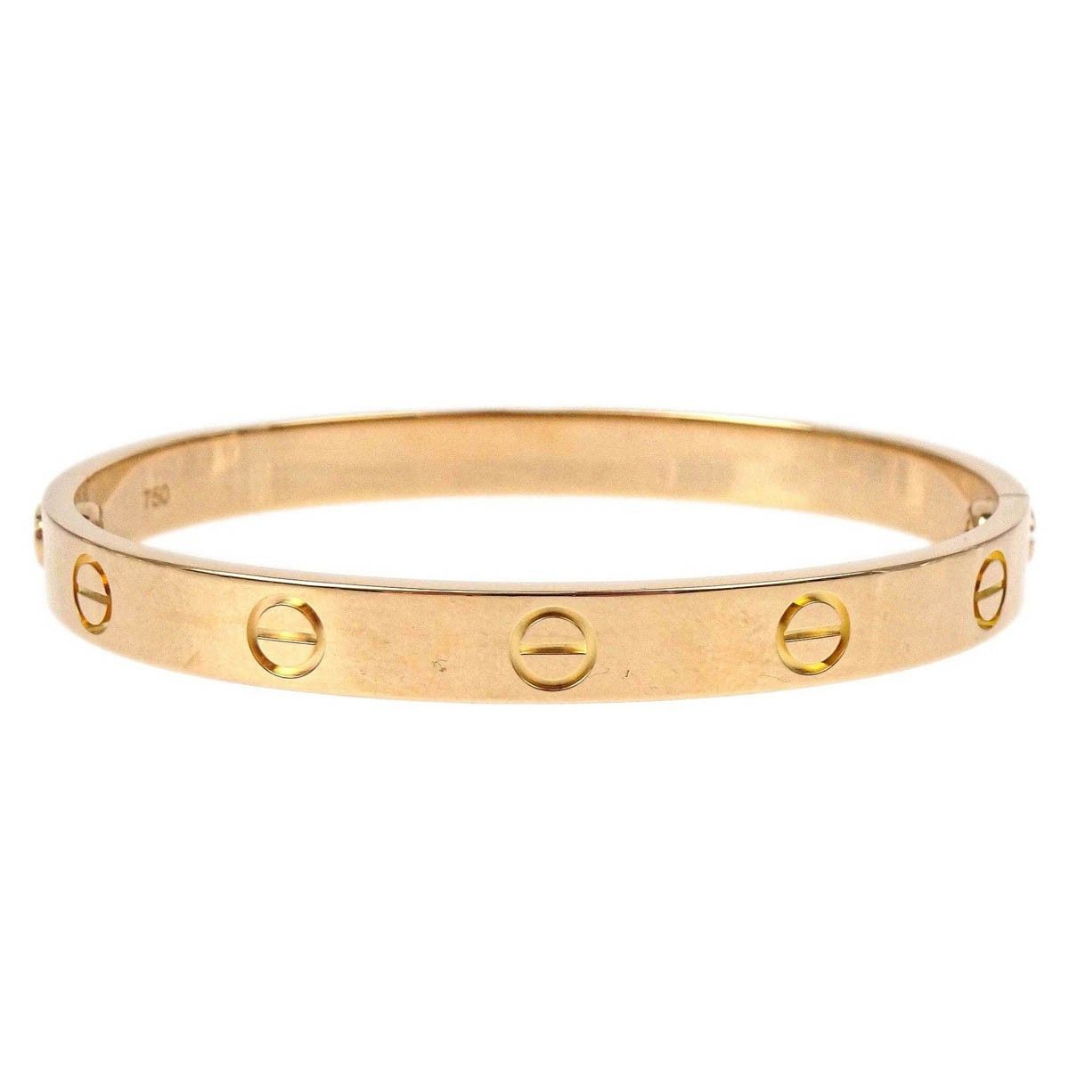 Cartier Cartier Love Bracelet Brushed 18K Rose Gold Size ONE SIZE - 1 Thumbnail