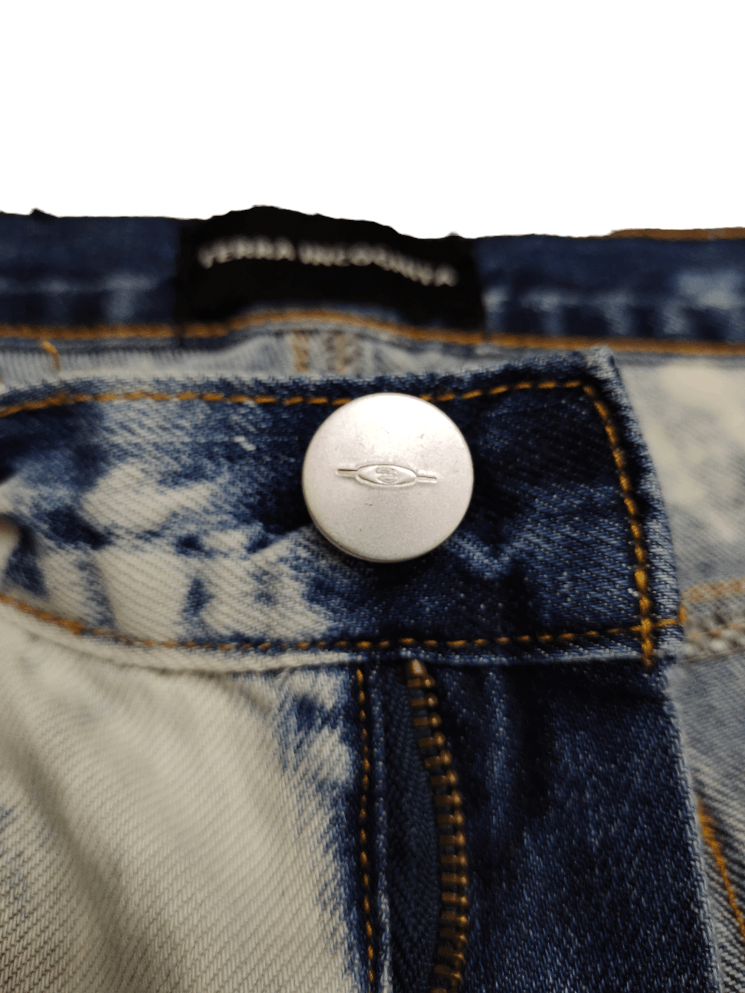 If Six Was Nine Flare Baggy Jean Terra Incognita Boot Cut Wide Leg Acid Wash Size US 29 - 12 Thumbnail