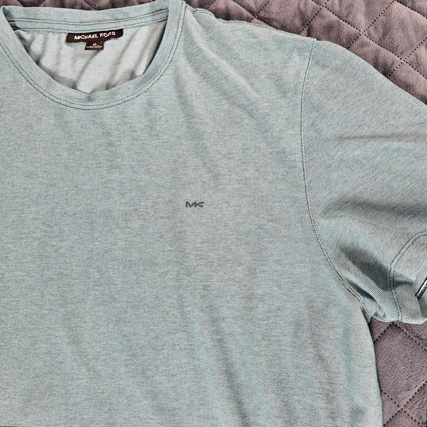 Michael Kors Michael Kors Men's T-Shirt Green XL Short Sleeve Crew Neck Casual Outdoor Size US XL / EU 56 / 4 - 3 Thumbnail