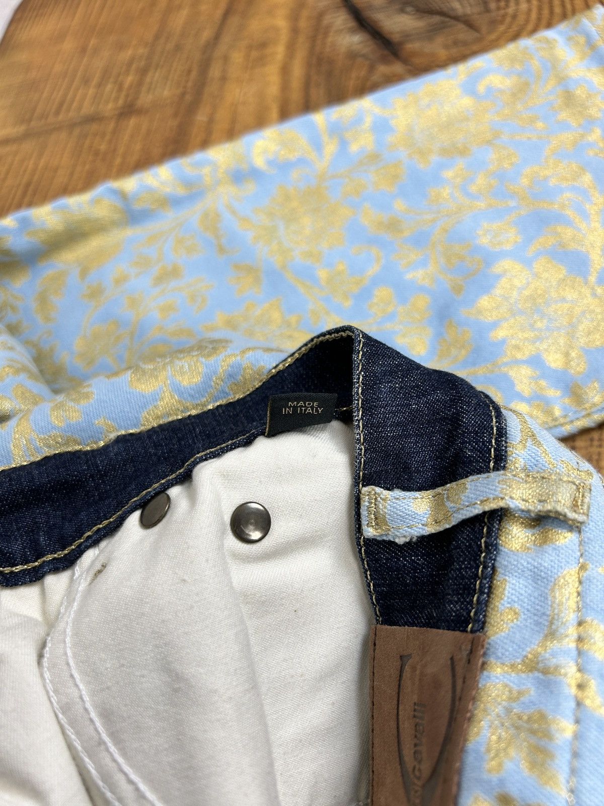 Just Cavalli 90s Just Cavalli Baroque Style Jeans Pants Size 27 41 Size 27" / US 4 / IT 40 - 10 Thumbnail