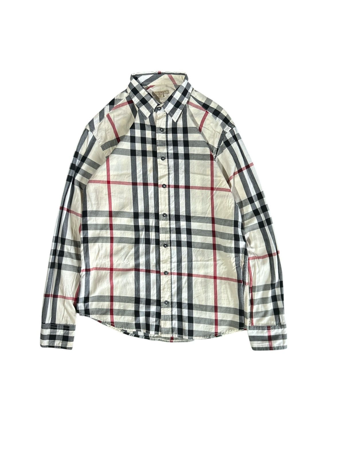 Burberry Burberry Brit Long Sleeve Check Shirt Classic Pattern Size US L / EU 52-54 / 3 - 1 Thumbnail