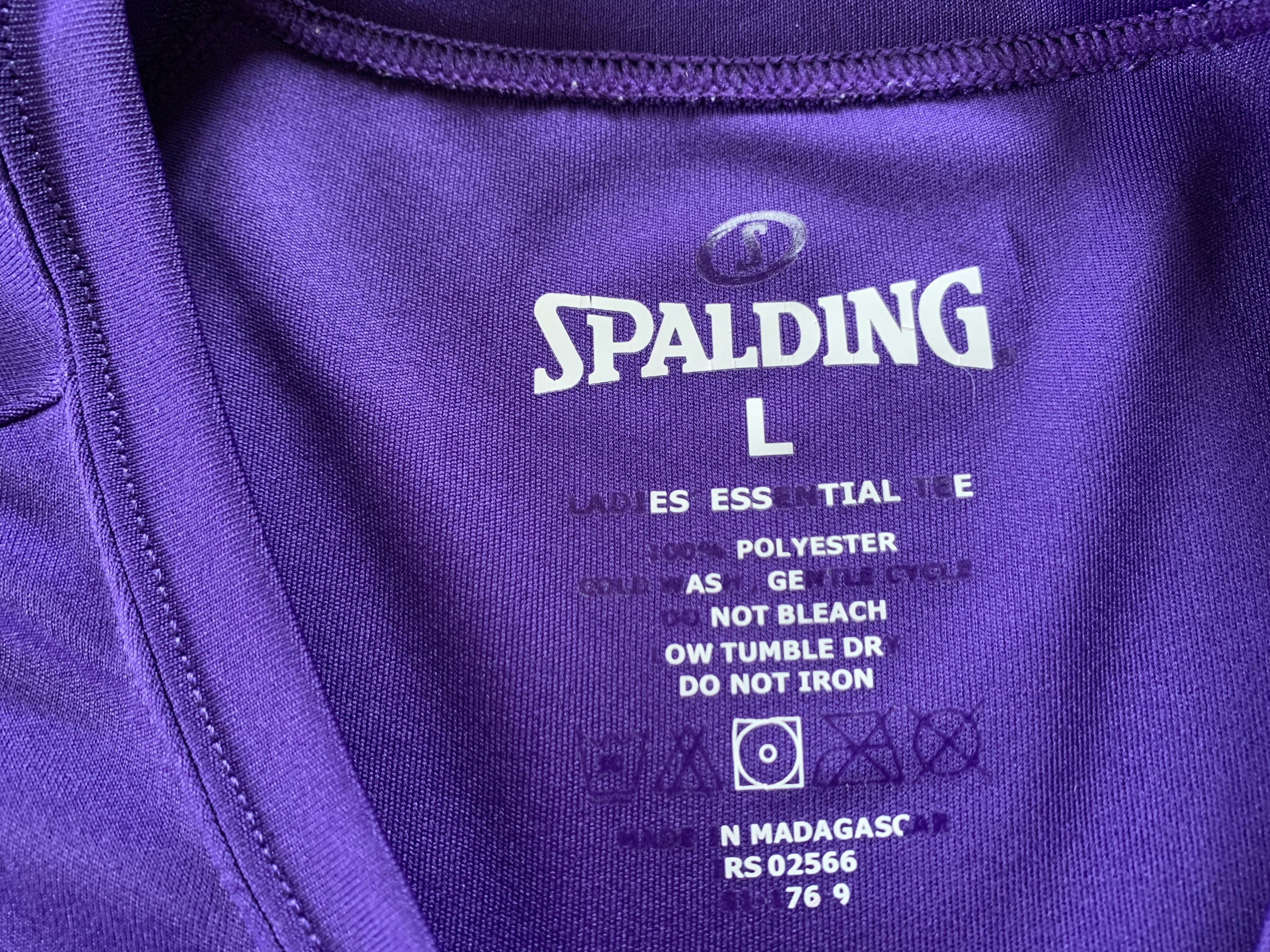 Spalding Spalding Womens Training T Shirt Size L / US 10 / IT 46 - 6 Thumbnail