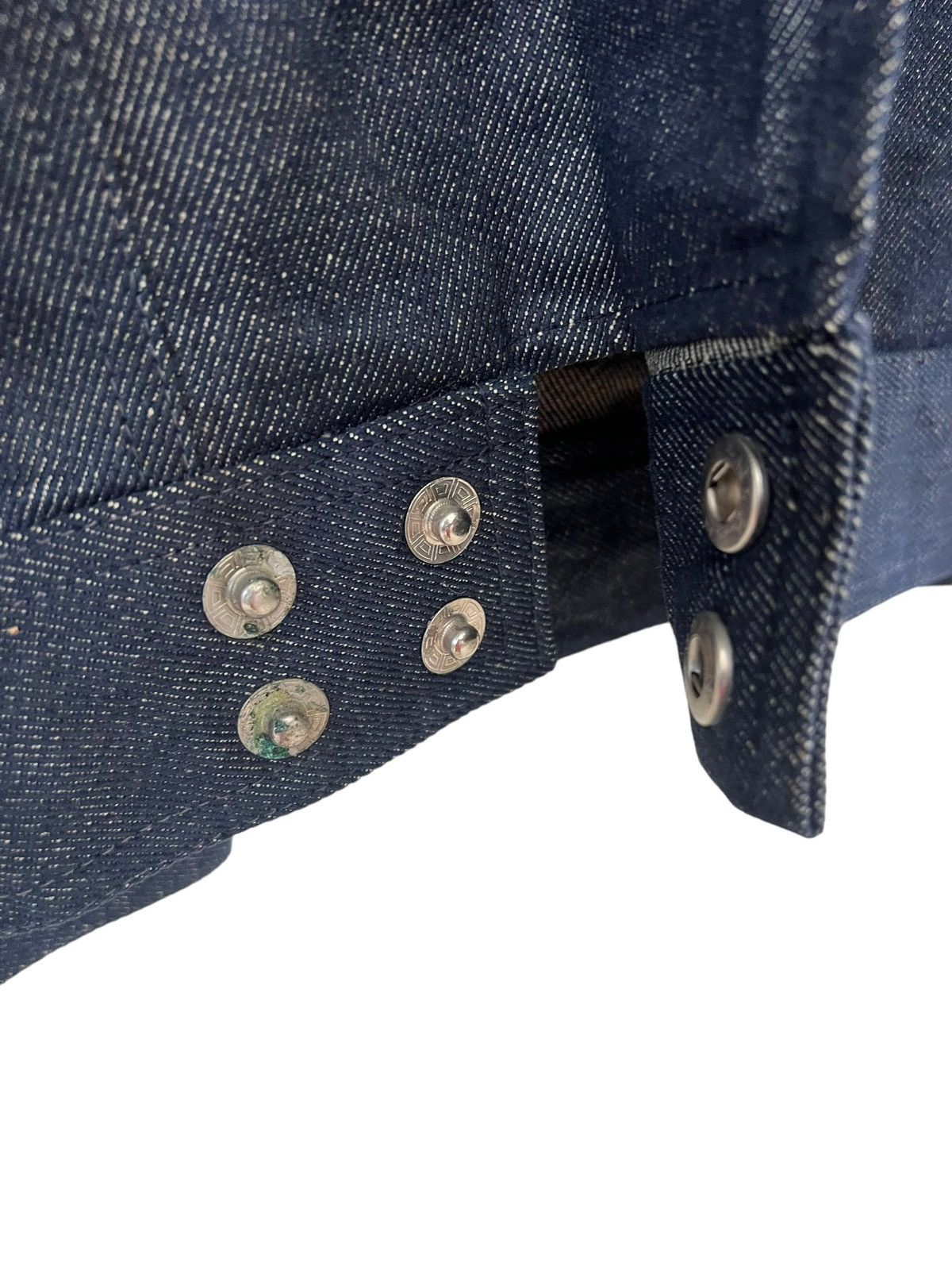 Vintage Vintage YOSHISEI Sports Wear "Colosseum" Hybrid Denim Jacket Size US M / EU 48-50 / 2 - 20 Thumbnail