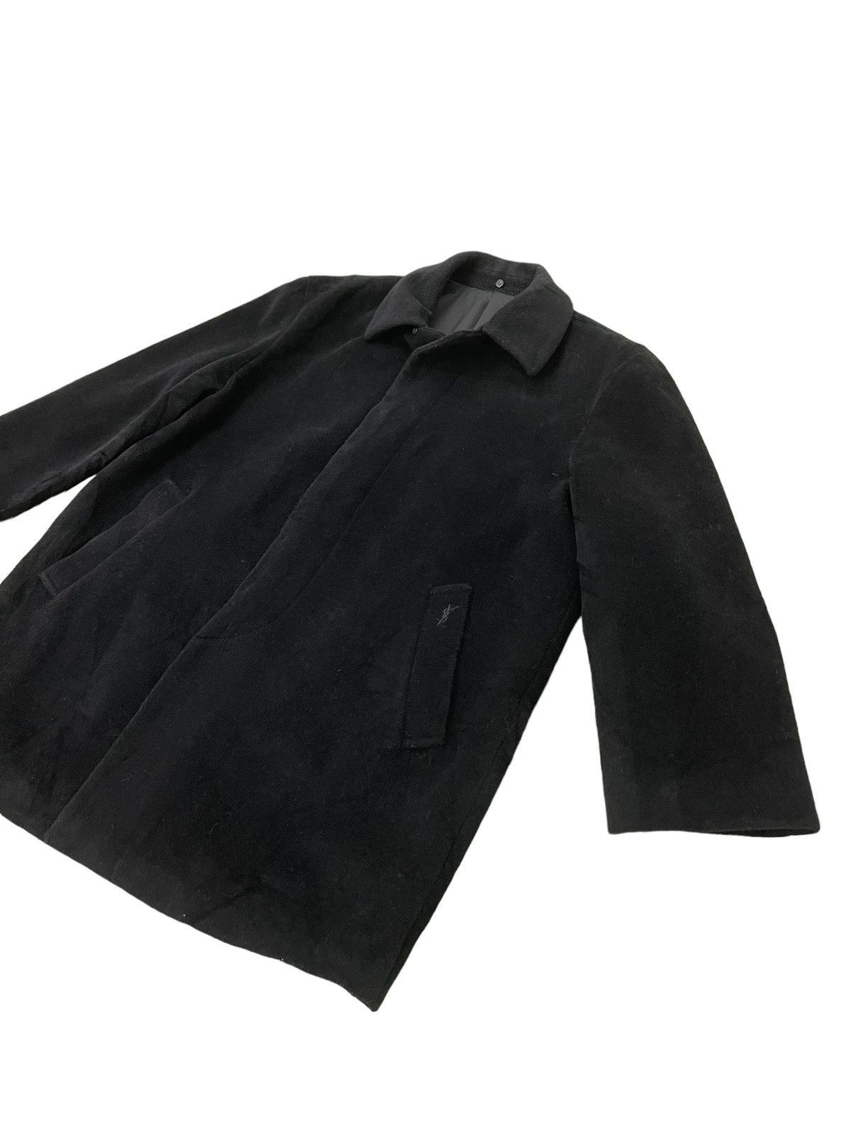 Yves Saint Laurent YSL Polar Fleece Midi Over Coat Vtg Yves Saint Laurent 5🟩6 Size US L / EU 52-54 / 3 - 1 Thumbnail