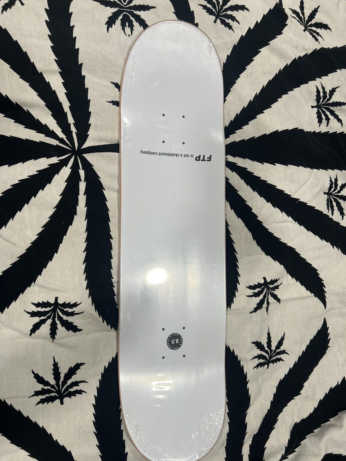 Fuck The Population FTP Scribble Logo 8.5 Deck Size ONE SIZE - 2 Thumbnail