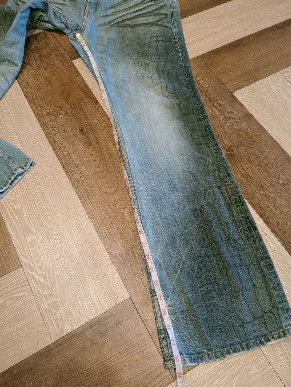 semanticdesign VINTAGE SEMANTIC DESIGN FLARE JEANS Size US 36 / EU 52 - 14 Thumbnail