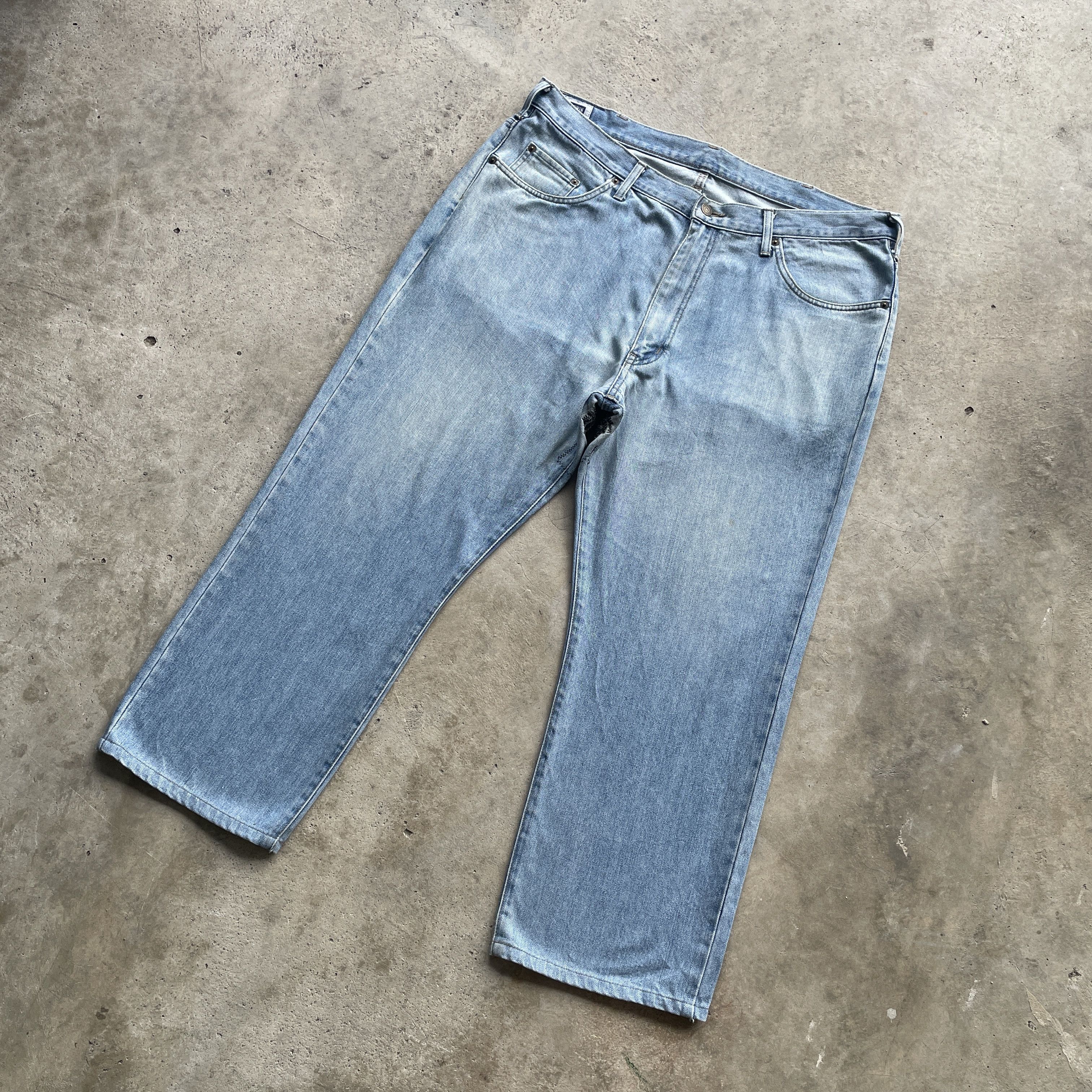 Edwin × Japanese Brand VINTAGE EDWIN DENIM FADED JEANS PANTS W40x27 Size US 40 / EU 56 - 1 Thumbnail