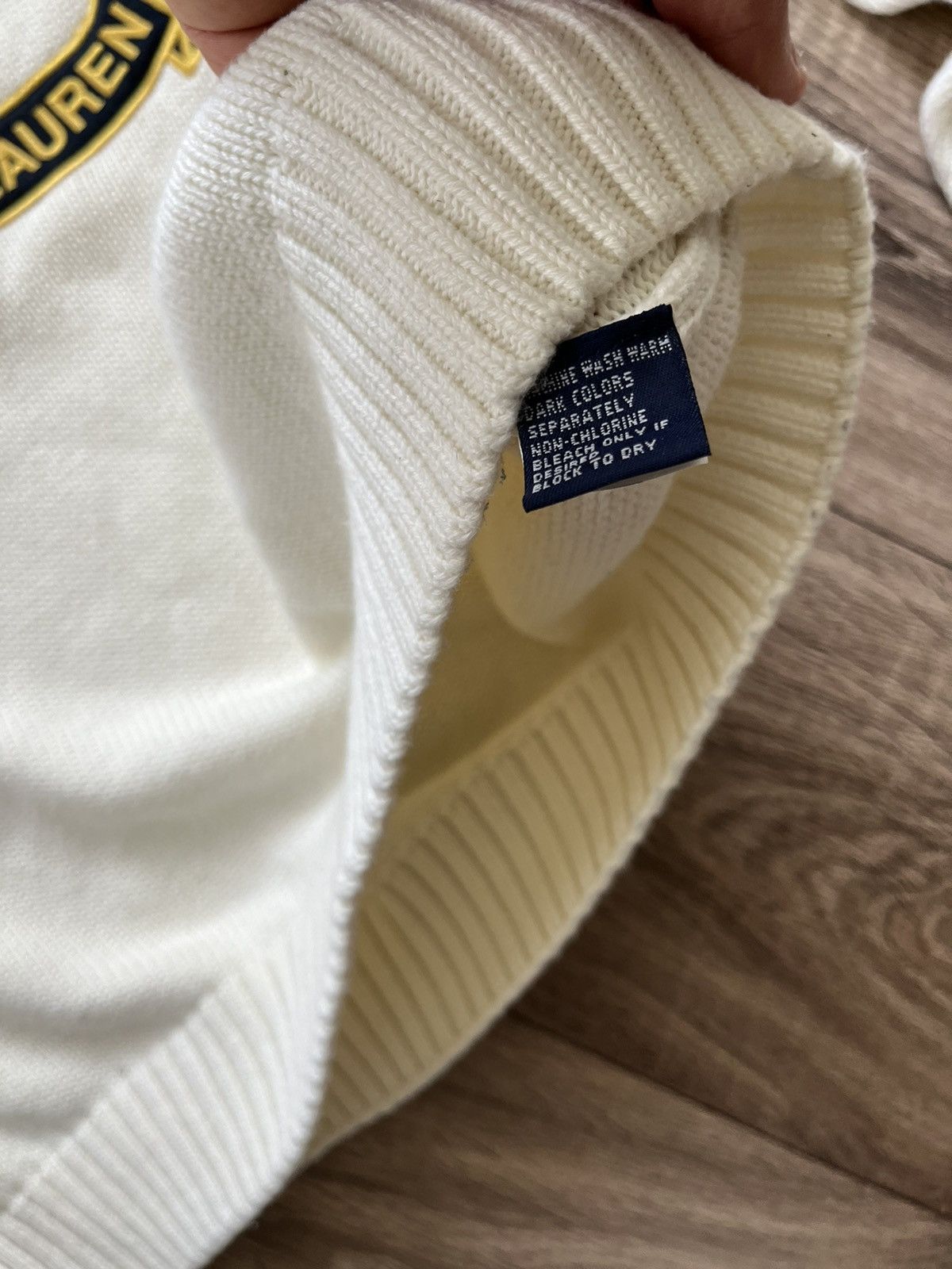Ralph Lauren 🔥RARE🔥 Vintage Ralph Lauren Chaps Big Logo Sweter Size US M / EU 48-50 / 2 - 7 Thumbnail