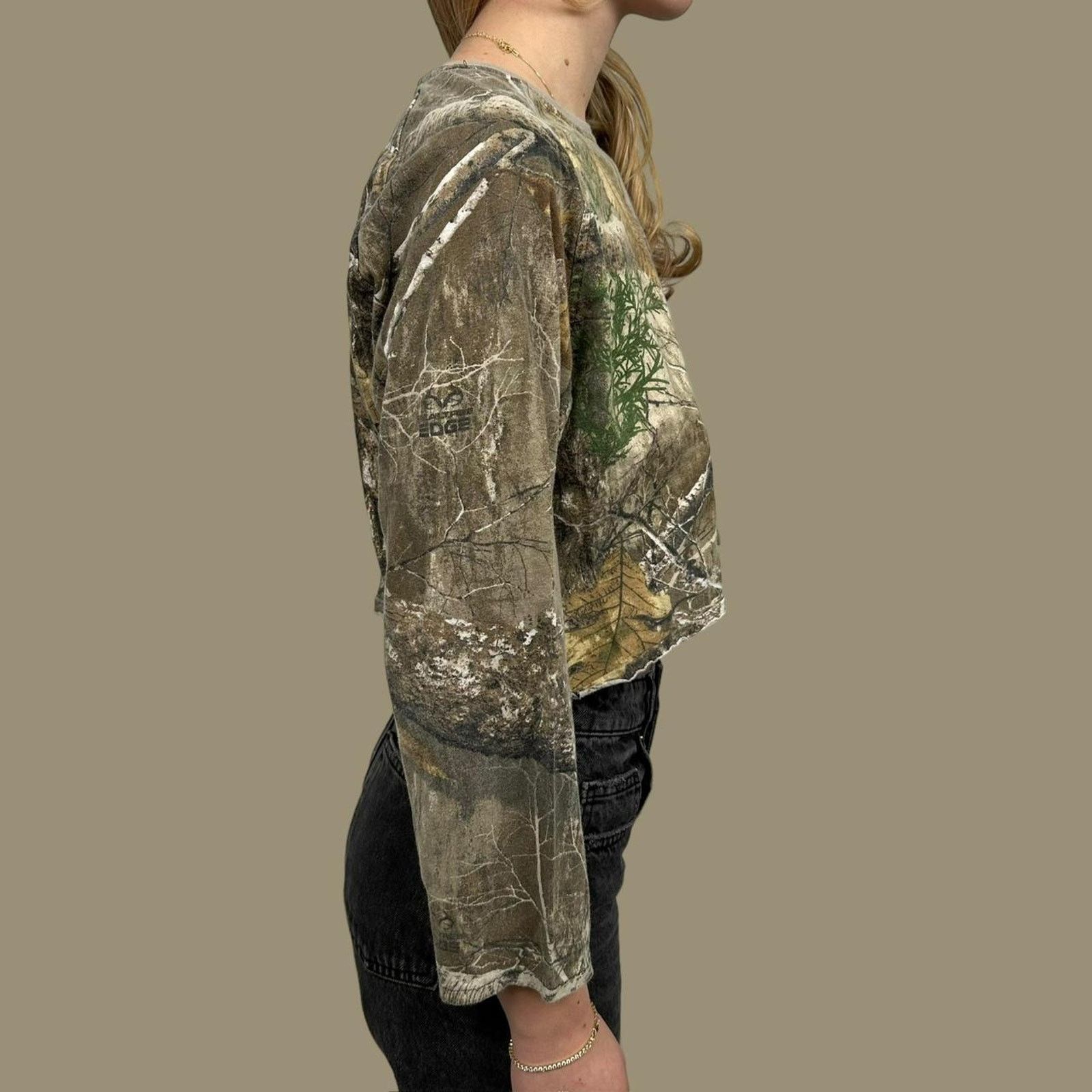 Realtree Vintage real tree cropped sweatshirt Size M / US 6-8 / IT 42-44 - 4 Thumbnail