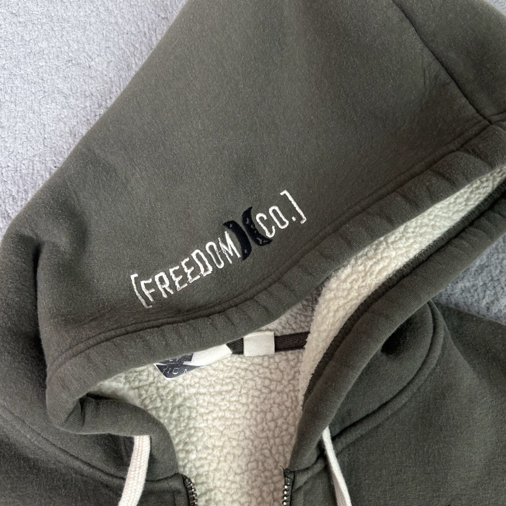 Hurley VINTAGE Hurley Hoodie Adult L Gray Surfer Skater Zip Sherpa Y2K Rare Jacket L Mens Size US L / EU 52-54 / 3 - 3 Thumbnail