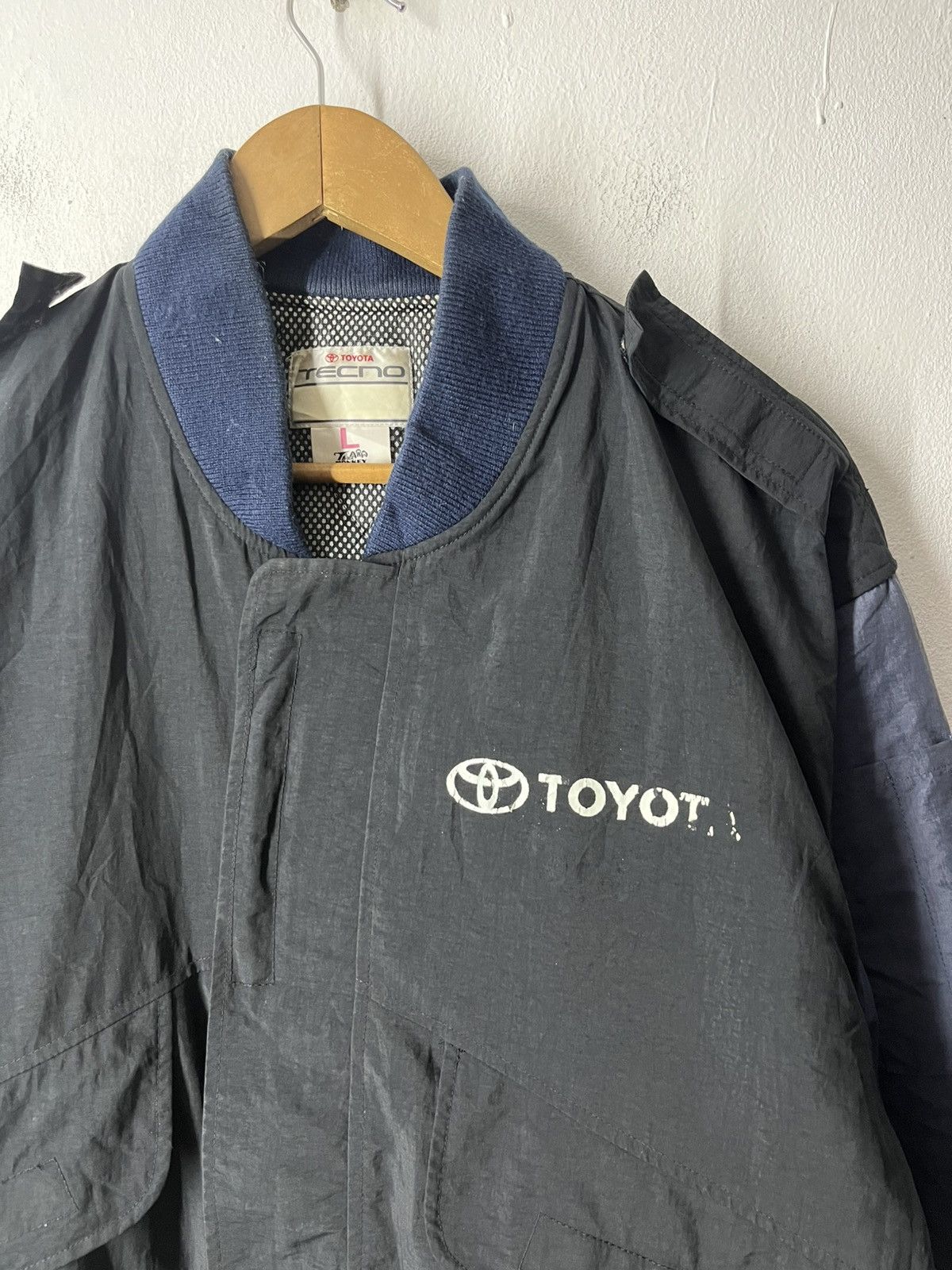 Sports Specialties VINTAGE TOYOTA TECHNO THREE MONKEY SPORT SPECIALITIES JACKET Size US L / EU 52-54 / 3 - 5 Thumbnail