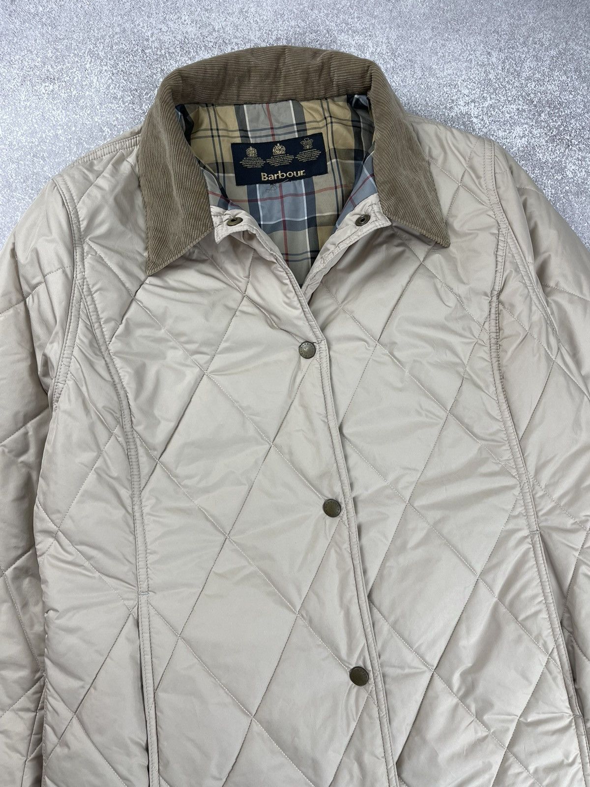 Barbour Barbour Classic Newmarket Nylon Jacket Women’s Size UK 14 Size L / US 10 / IT 46 - 6 Thumbnail