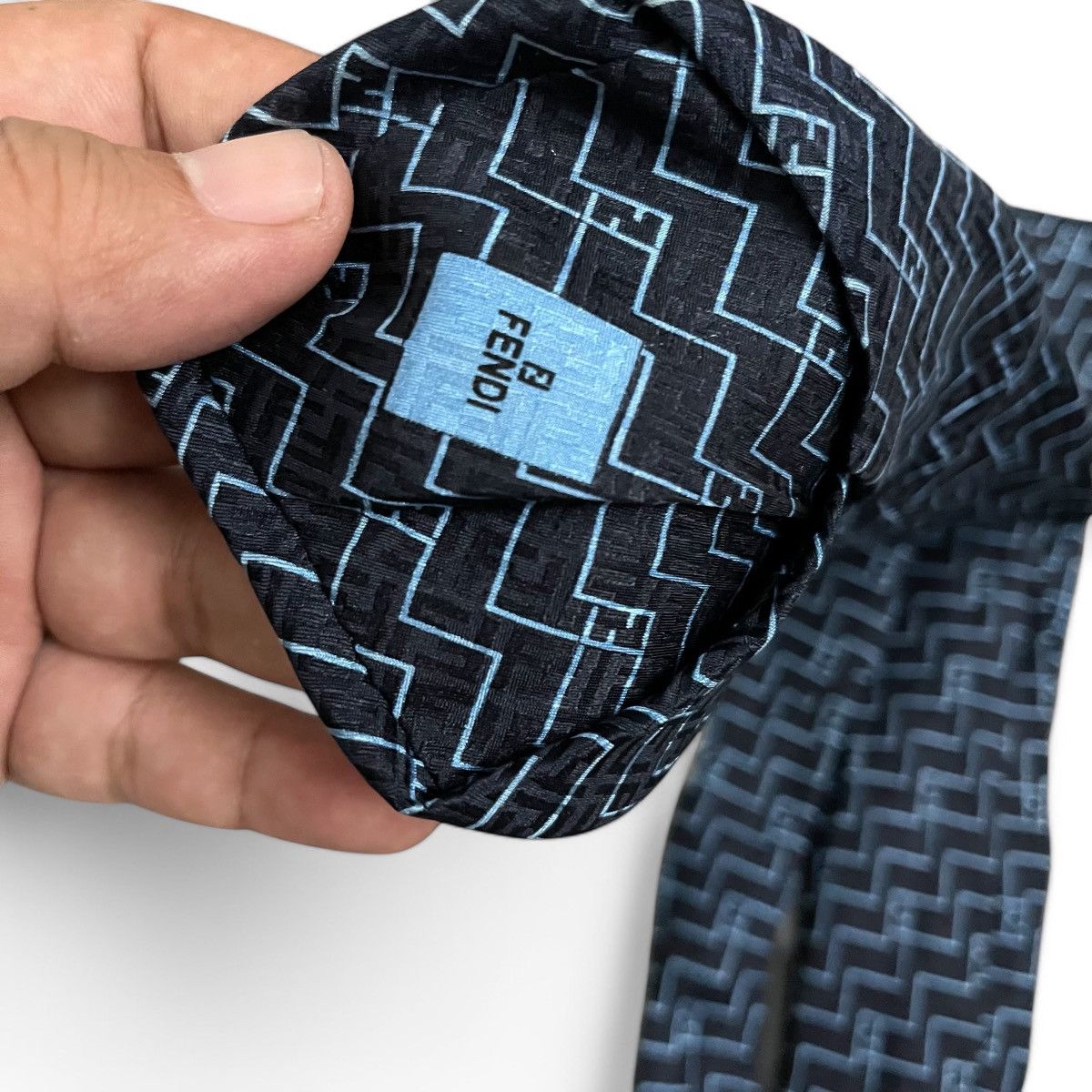 Fendi Fendi monogram ties Size ONE SIZE - 2 Thumbnail