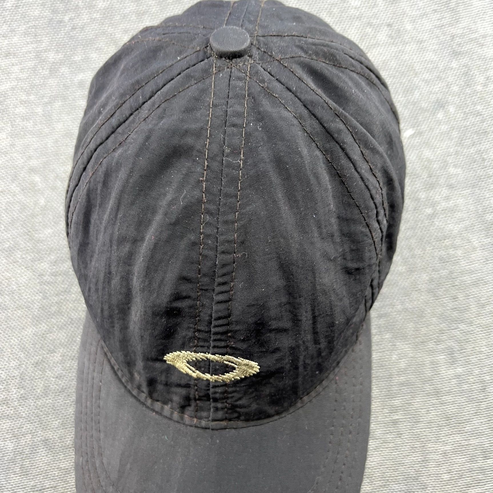 Oakley VINTAGE Oakley Baseball Cap Gray One Size Adjustable Mens Cap Size ONE SIZE - 3 Thumbnail