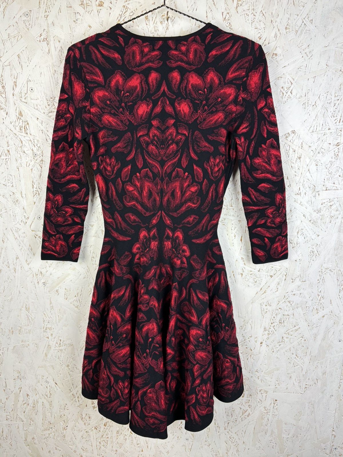 Alexander McQueen Alexander Mcqueen Floral Print Flare Mini Dress XS Size XS / US 0-2 / IT 36-38 - 8 Thumbnail