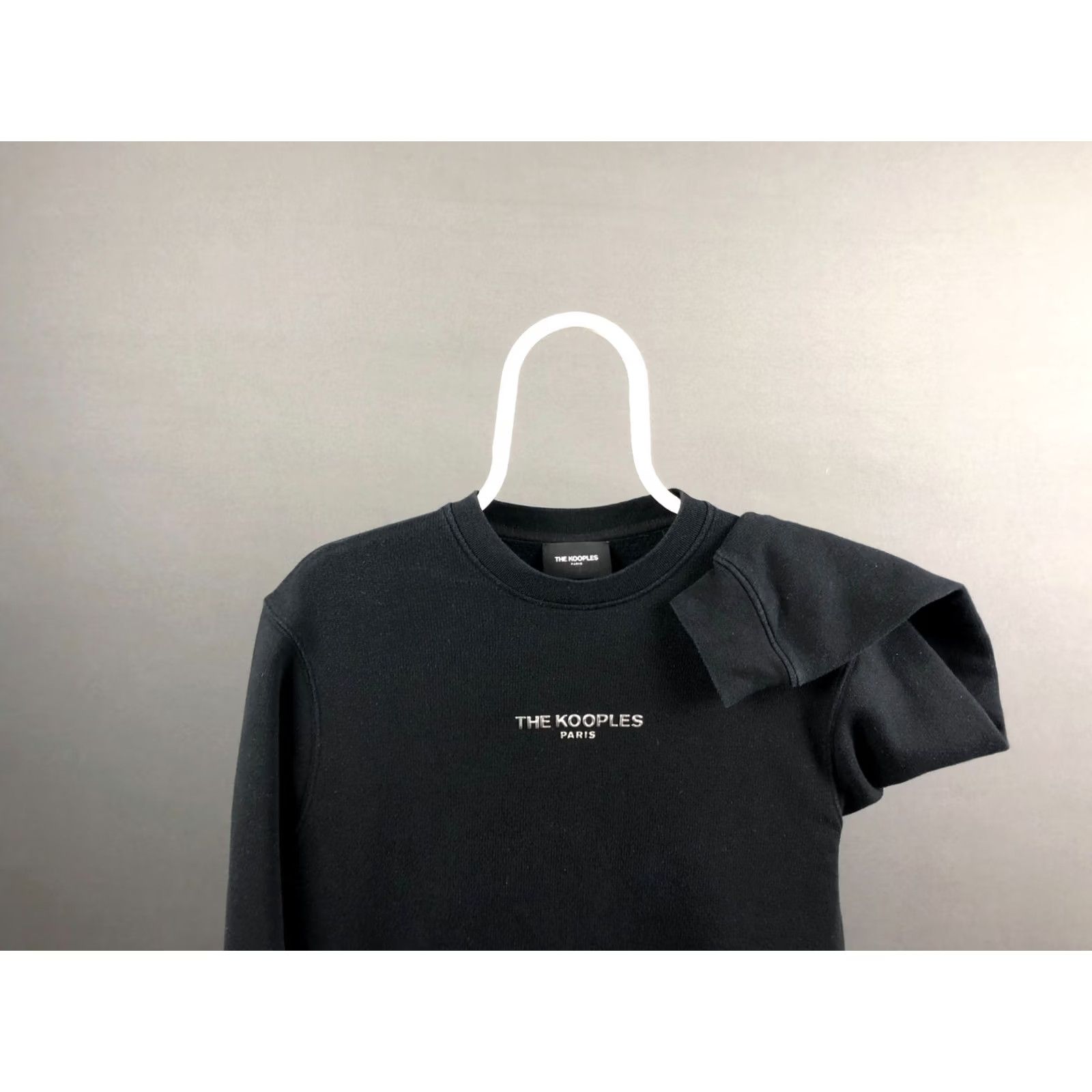 The Kooples The Kooples Sweatshirt Logo Black Cotton Modal Elastane Crew Neck Long Sleeve Women Size 0 Regular Pullover Shirt Vintage No Size XS / US 0-2 / IT 36-38 - 5 Thumbnail