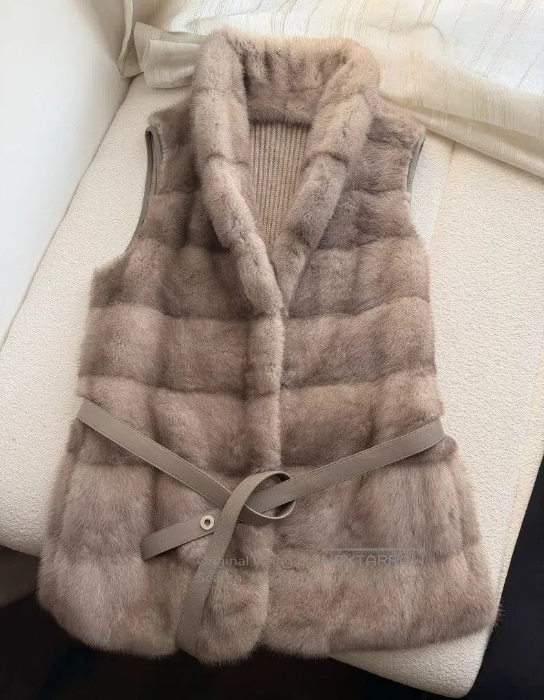 Loro Piana Loro Piana Luxury Series Beaver Mink and Cashmere Deer Lea Size XS / US 0-2 / IT 36-38 - 1 Thumbnail