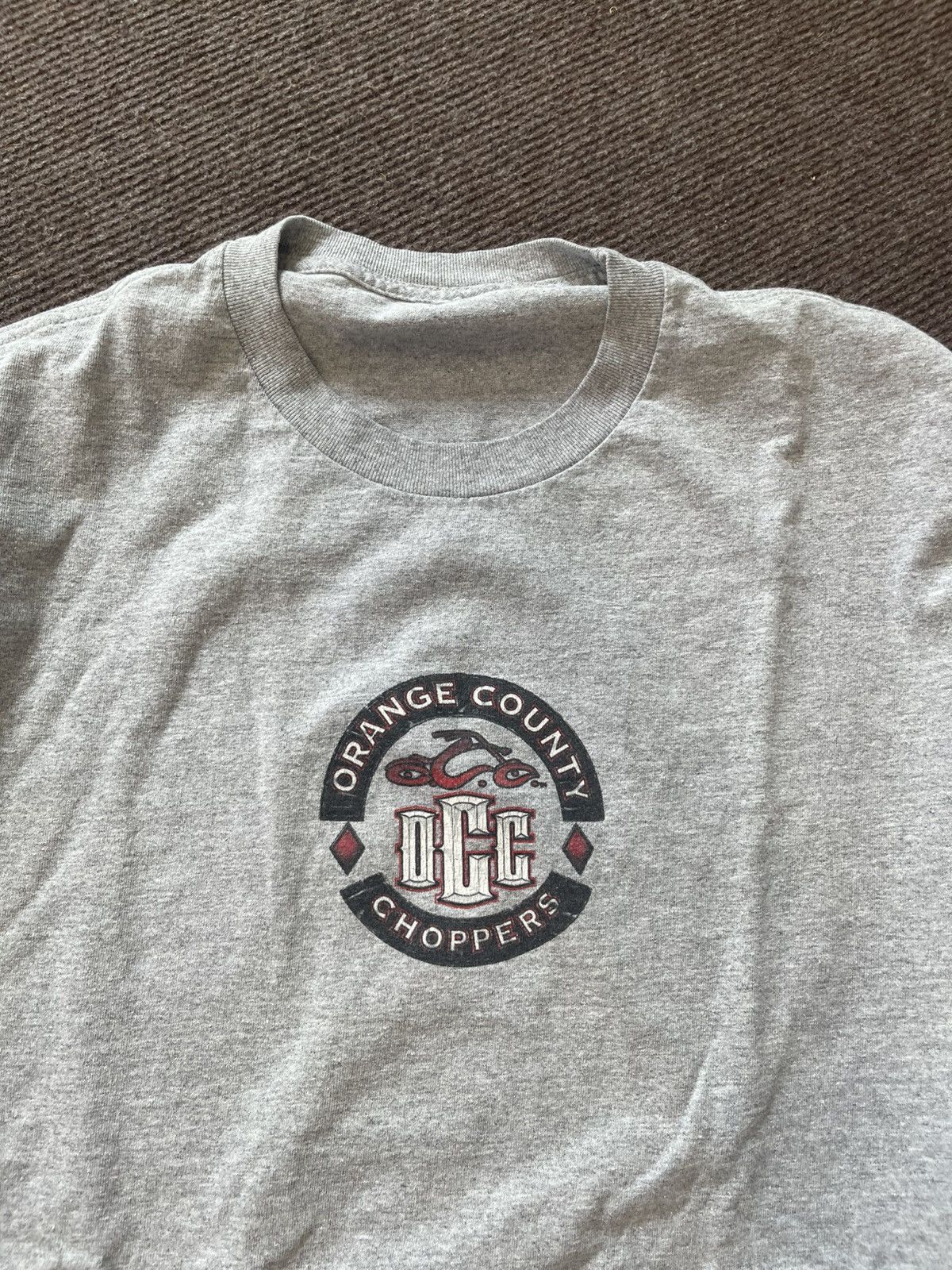 Vintage 2x Vintage Orange County Choppers OCC Long Sleeve Tees L/XL Size US XL / EU 56 / 4 - 14 Thumbnail