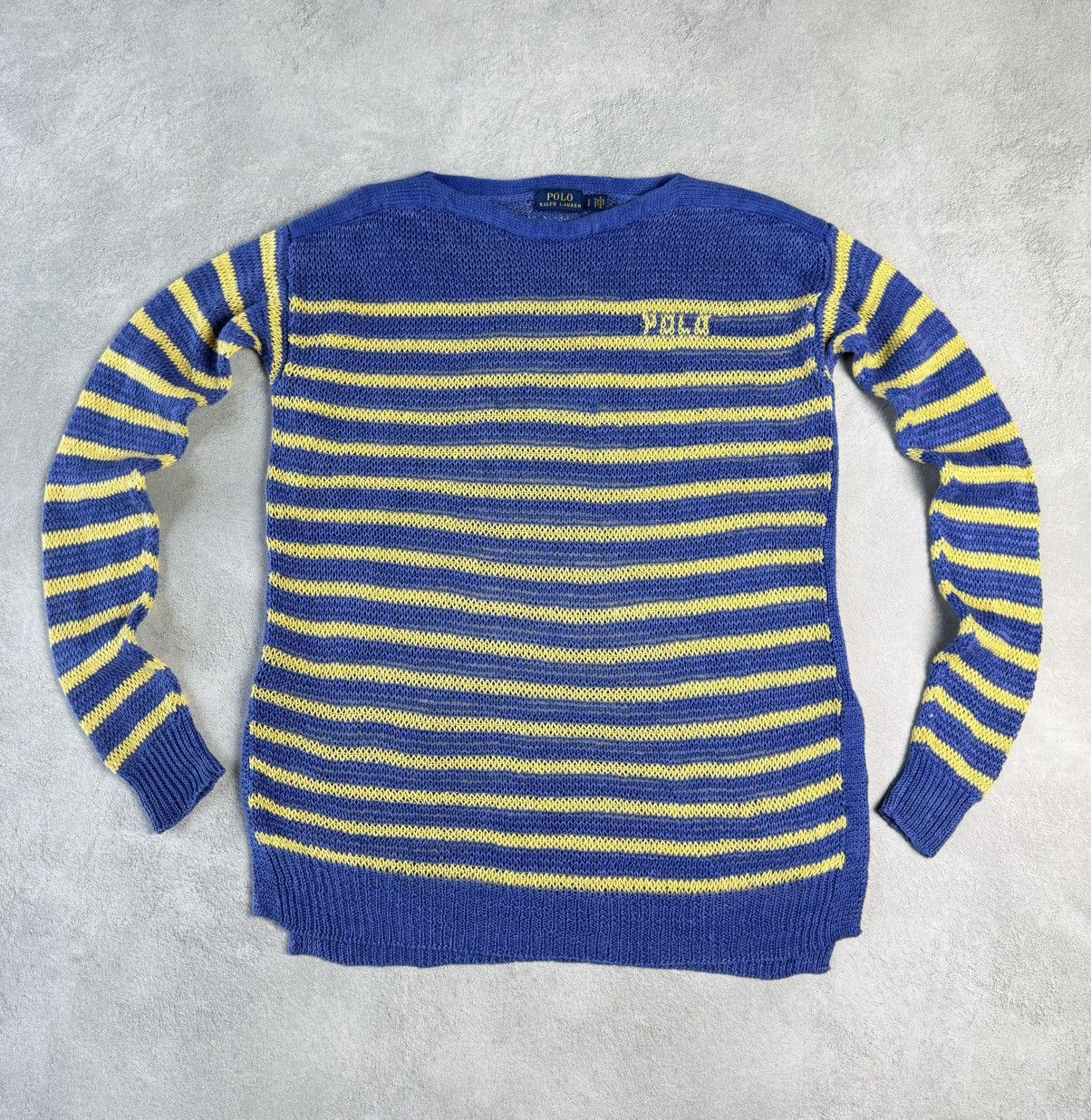 Polo Ralph Lauren Polo Ralph Lauren Striped Knit Sweater size S Size S / US 4 / IT 40 - 1 Thumbnail