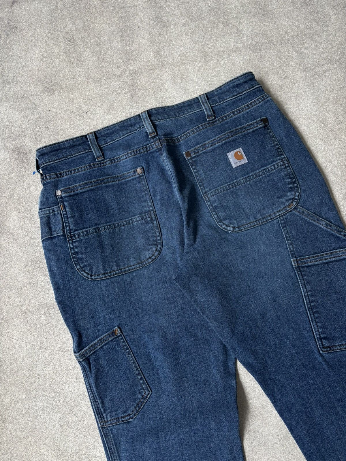 Carhartt carhartt double knee jeans size 33 relaxed fit Size US 33 - 2 Thumbnail
