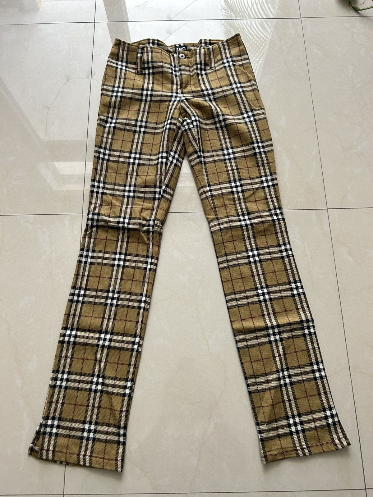 Dolce & Gabbana × Vintage Vintage dolce & gabbanna monogram pant Size 27" / US 4 / IT 40 - 1 Thumbnail