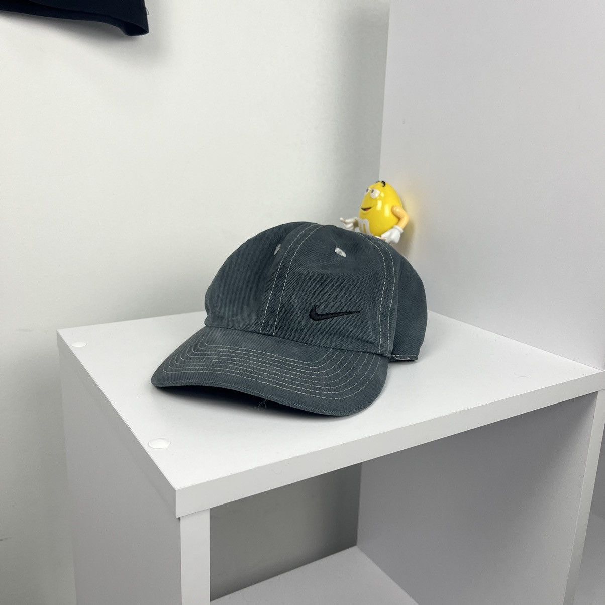 Nike × Vintage 🗣️ VINTAGE 🗣️ Nike 90s Sun faded 6 panel baseball Cap 5 Hat Size ONE SIZE - 1 Thumbnail