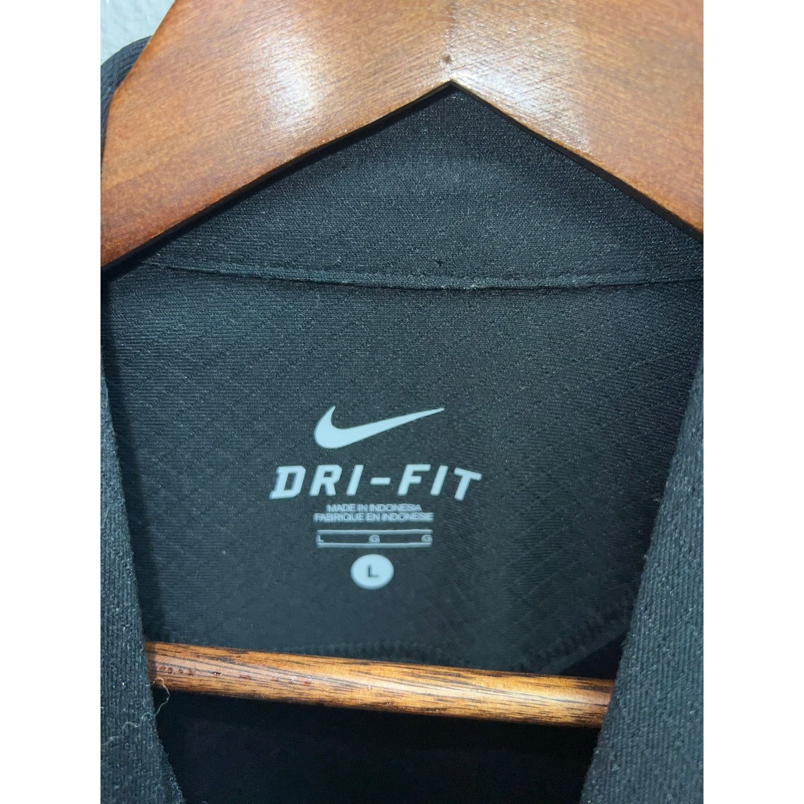 Nike Nike Black Dri Fit Polo Shirt Warrior Games Black Golf Large Size US L / EU 52-54 / 3 - 6 Thumbnail