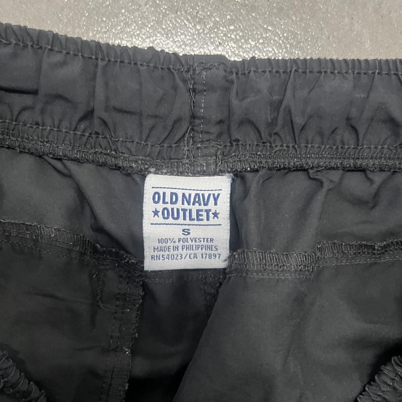 Vintage Vintage Y2K/2000s Baggy Striped Track pants with adjustable waistband and drawstrings! Size US 32 / EU 48 - 7 Thumbnail