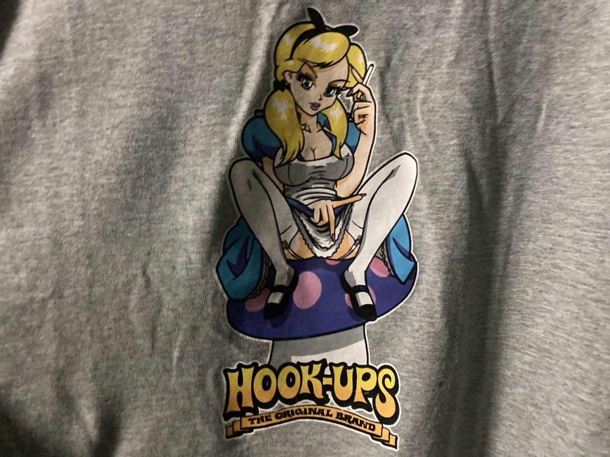 Hook-Ups Vintage T-shirt Hook Up Skateboard Size US XL / EU 56 / 4 - 2 Thumbnail
