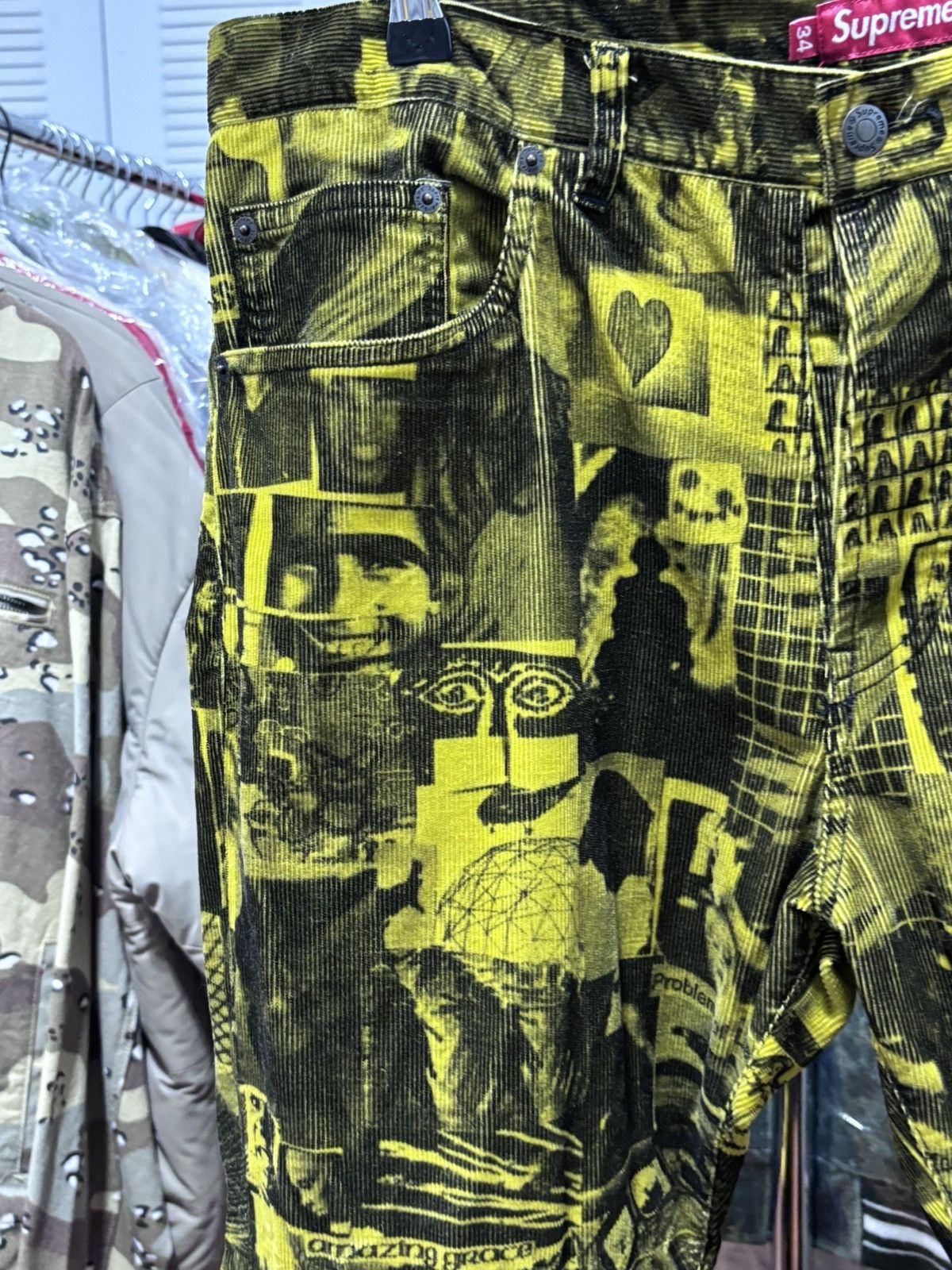 Supreme Supreme Vibrations Corduroy Pants Size US 34 / EU 50 - 4 Thumbnail