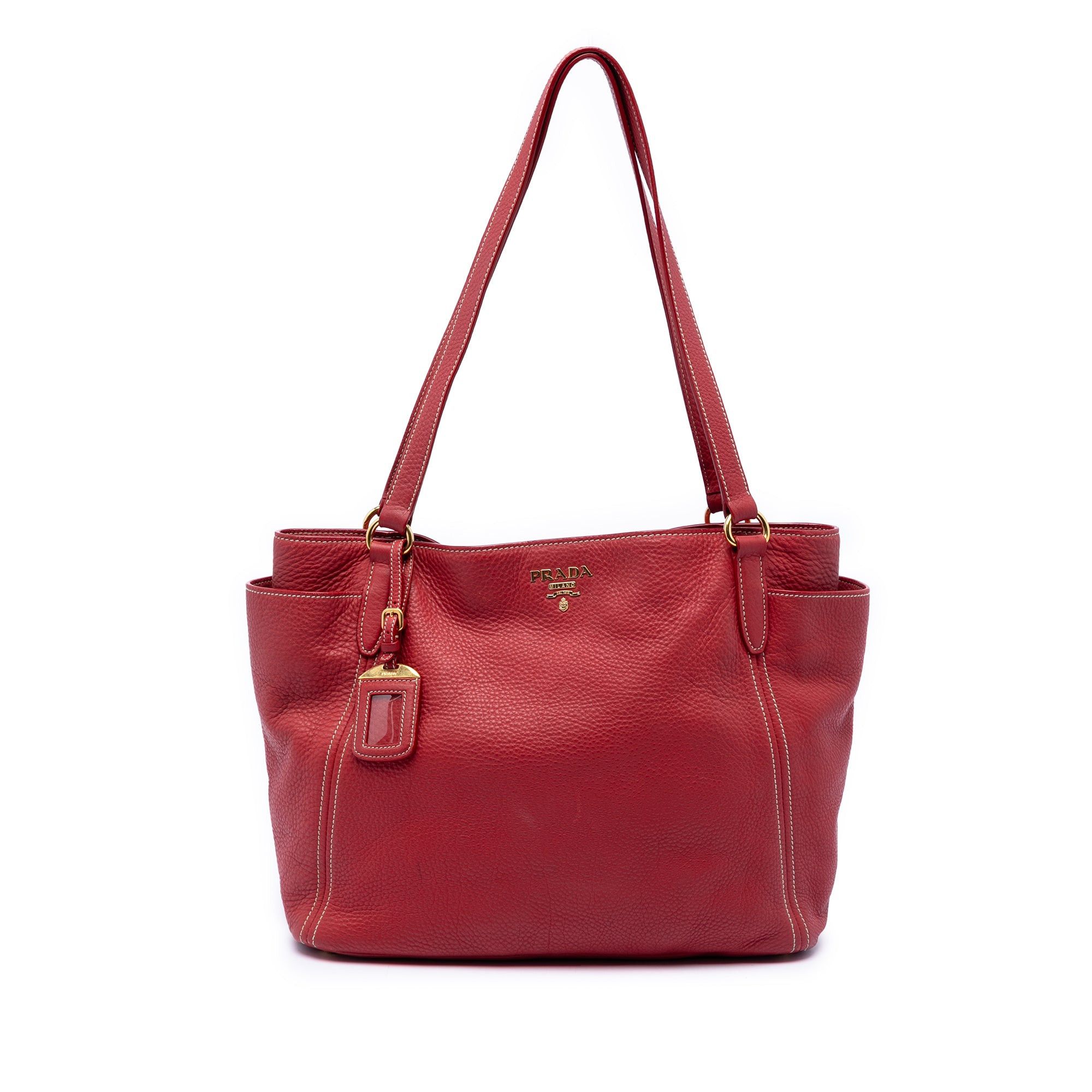 Prada VItello Daino Double Pocket Tote Size ONE SIZE - 1 Thumbnail