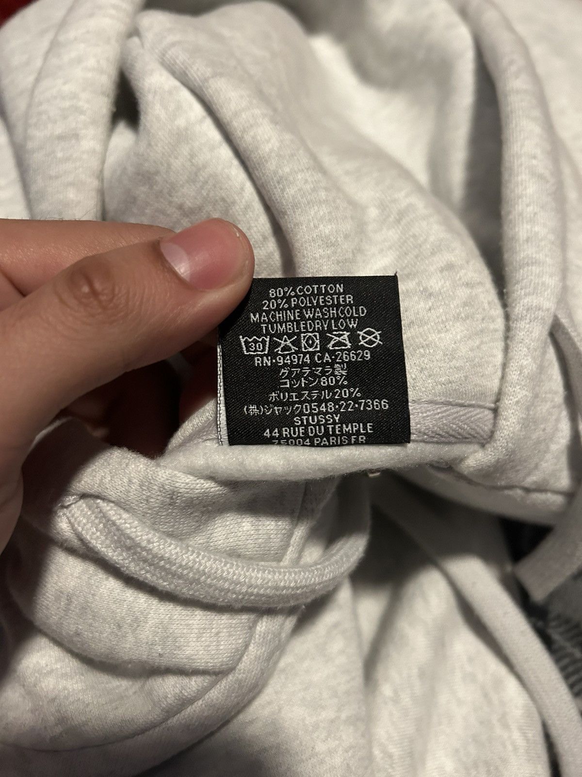 Stussy Stussy Flipped Hoodie Size US S / EU 44-46 / 1 - 4 Thumbnail