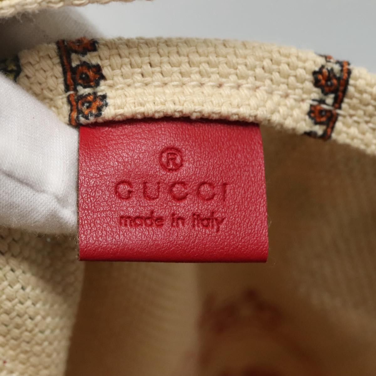 Gucci GUCCI GUCCI Garden Boutique Tote Bag Canvas Beige Size ONE SIZE - 14 Thumbnail