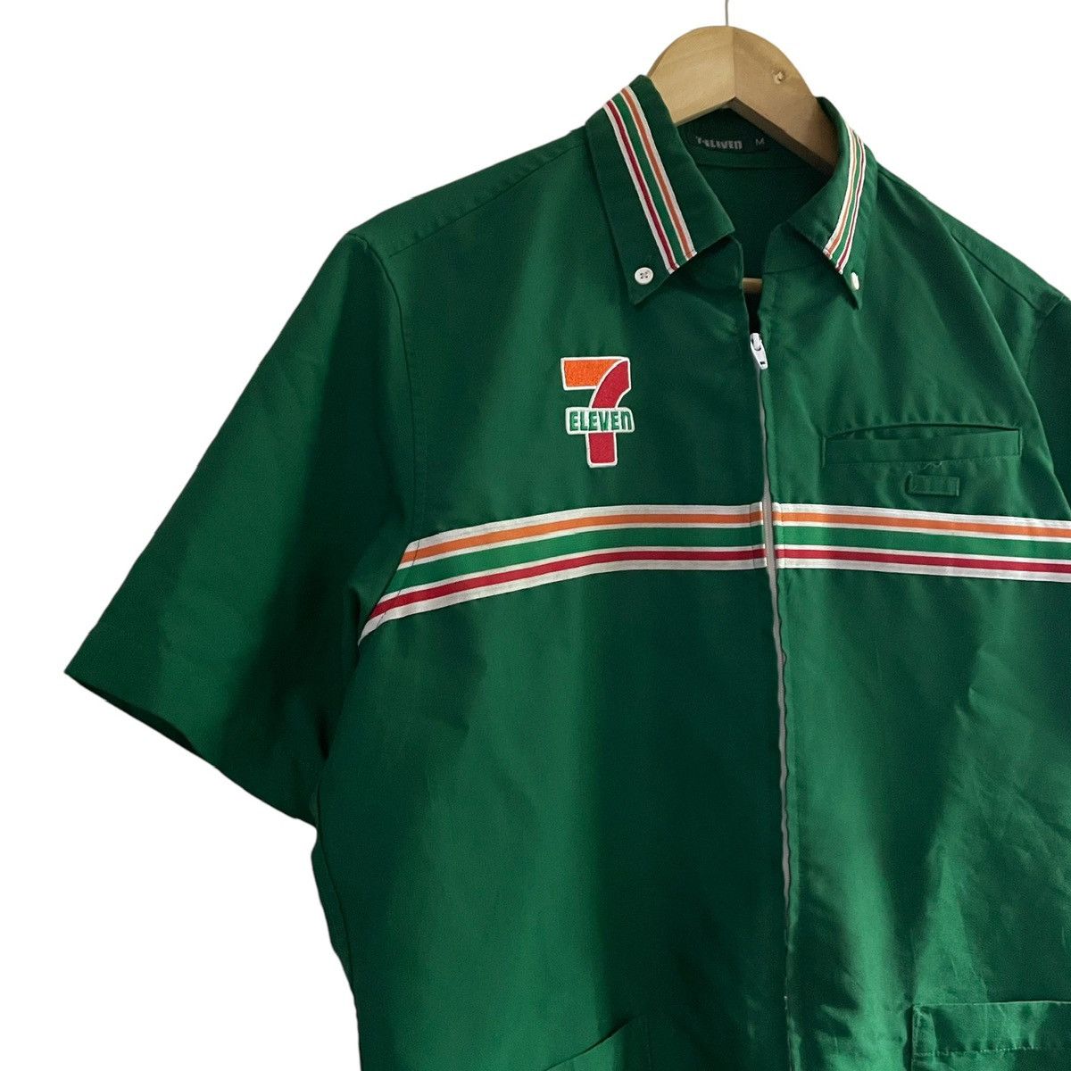 Carhartt × Japanese Brand × Vintage Vintage 7 Eleven Workwear Shirt Japan Size US L / EU 52-54 / 3 - 3 Thumbnail