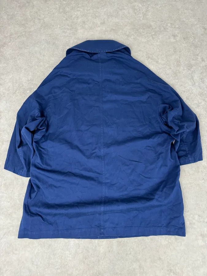 Yohji Yamamoto 2000s Yohi Yamamoto Y’s Blue Japan Worker Long Jacket Size US S / EU 44-46 / 1 - 5 Thumbnail