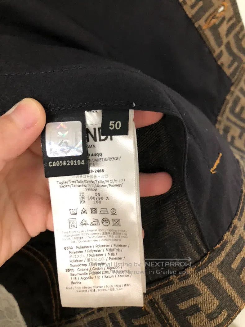 Fendi Fendi All-Print Jacket Size US M / EU 48-50 / 2 - 4 Thumbnail