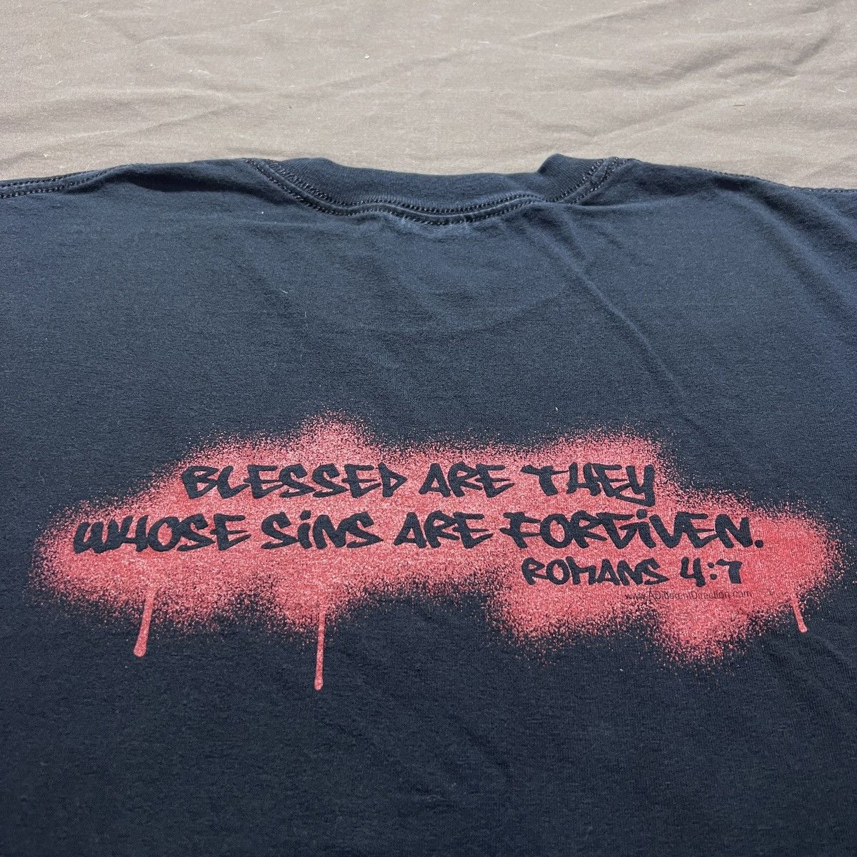 Vintage Vintage Y2K FORGIVEN God Jesus Bible Holy Tee XL Graphic Size US XL / EU 56 / 4 - 5 Thumbnail