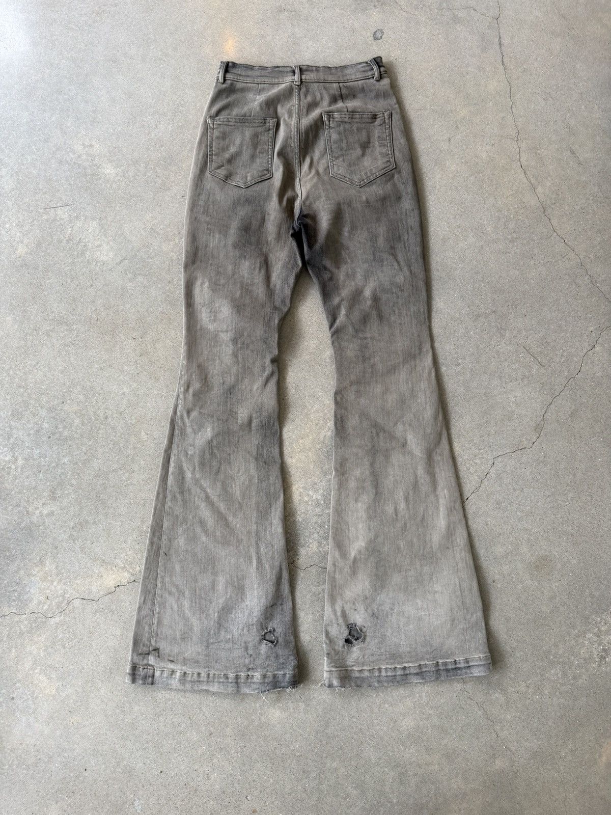 Rick Owens Rick Owens Mineral Wash Bolan Bootcut Size US 28 / EU 44 - 3 Thumbnail