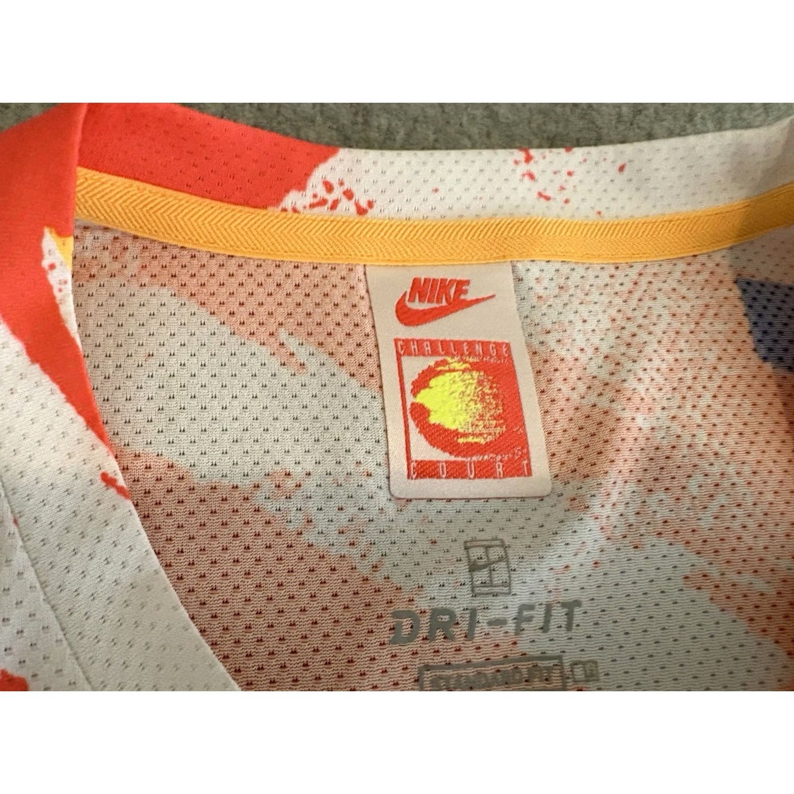 Nike Nike Challenge Court Andre Agassi Crew AOP Retro Tennis Shirt XXL 2XL Men Multicolor 90s 2020 CK9797-100 Size US XXL / EU 58 / 5 - 2 Thumbnail