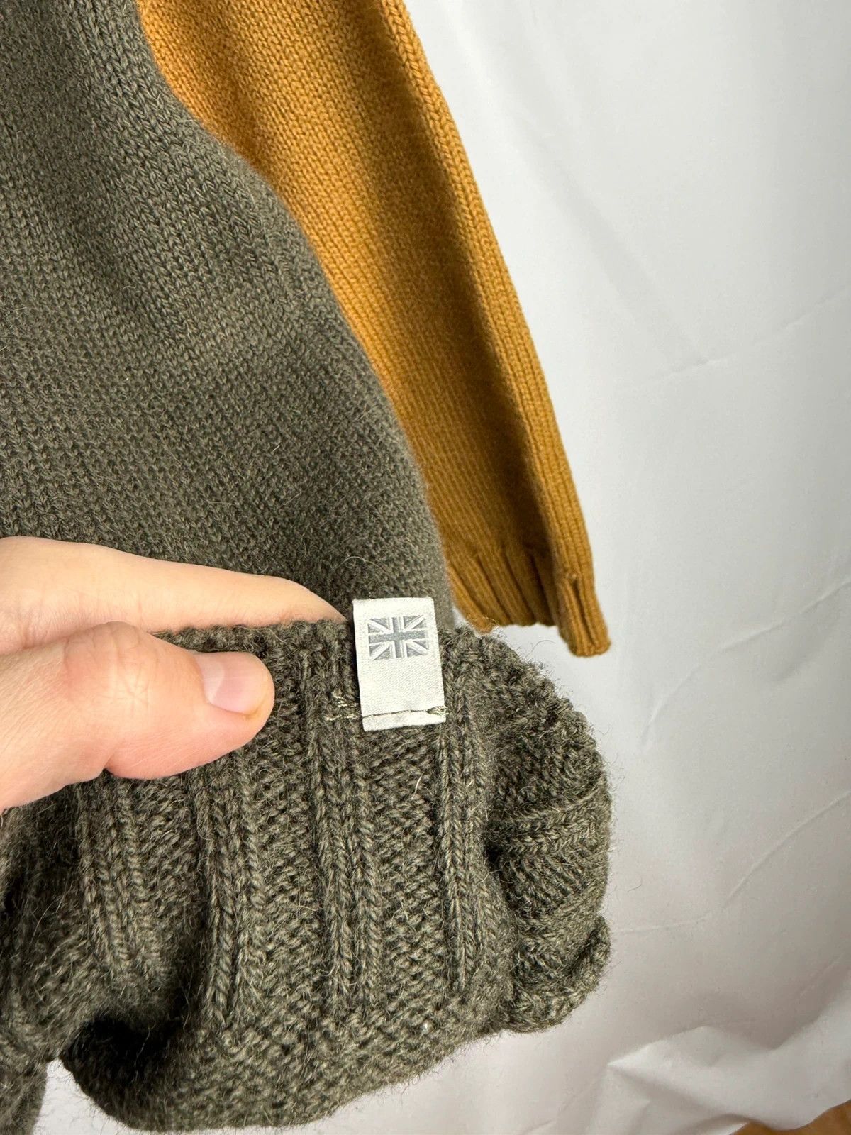 Peregrine Peregrine 1796 Wool Knit Sweater Made In England size L Size US L / EU 52-54 / 3 - 8 Thumbnail