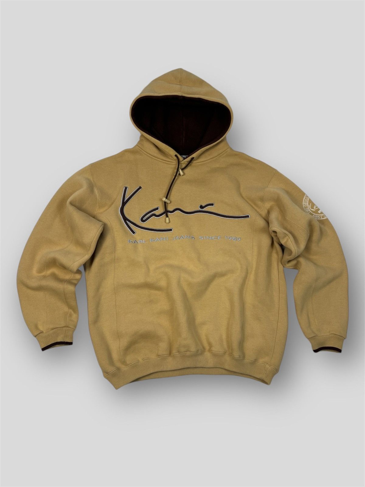 Karl Kani × Vintage Vintage Karl Kani Hoodie Big Logo 2Pac Style Size US L / EU 52-54 / 3 - 1 Thumbnail