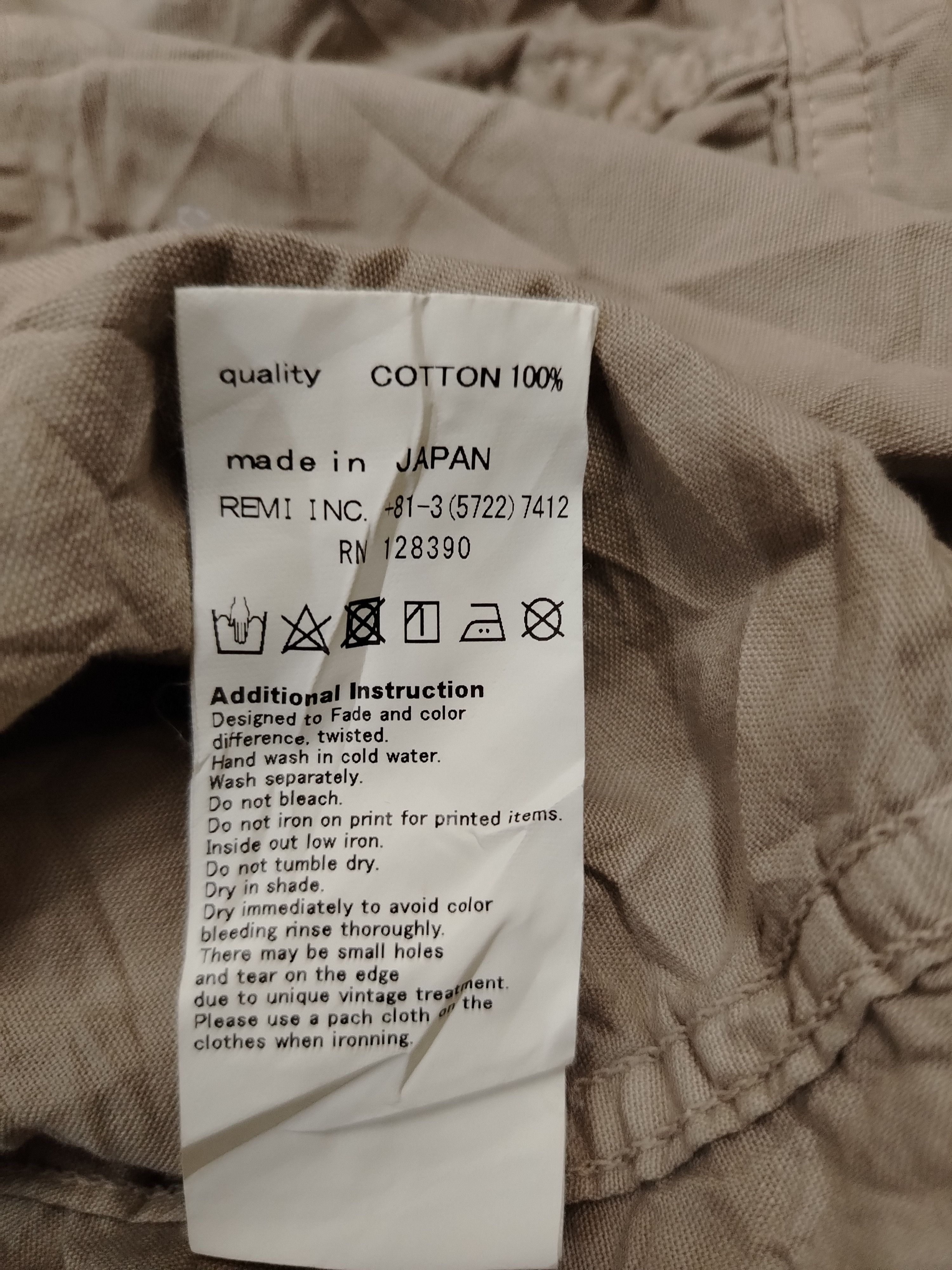 Remi Relief Remi Relief shirt Size US XL / EU 56 / 4 - 5 Thumbnail
