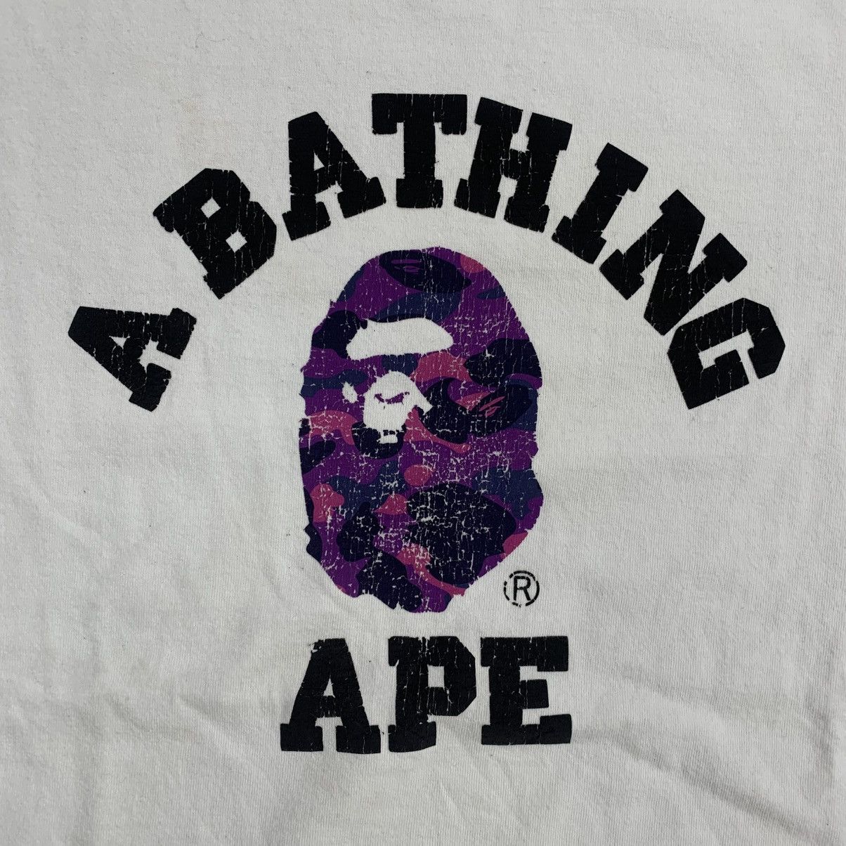 Bape A Bathing Ape Color Camo College Tee Bape Iconic Size US XXL / EU 58 / 5 - 3 Thumbnail